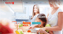 Desktop Screenshot of dankokuchyne.sk